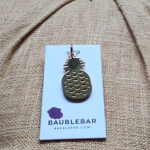 New! Baublebar Pineapple Charm